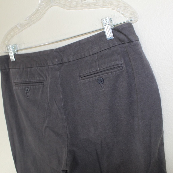 Gap Dark Grey Aubrey Stretch Wide Legged Business Pants — Size 10R - Picture 3 of 11